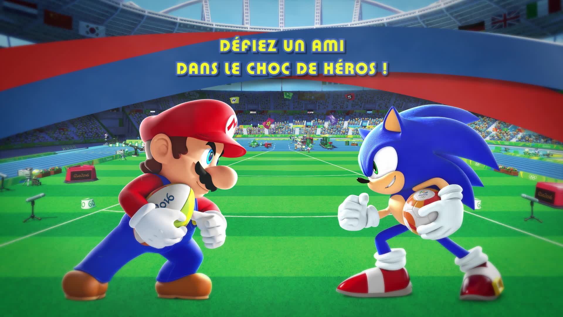 Mario Sonic Aux Jeux Olympiques De Rio Wii U Sur Nintendo Wii U