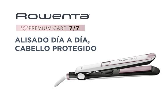 Rowenta Premium Care SF7460 - Plancha de Pelo, alisa, ondula y