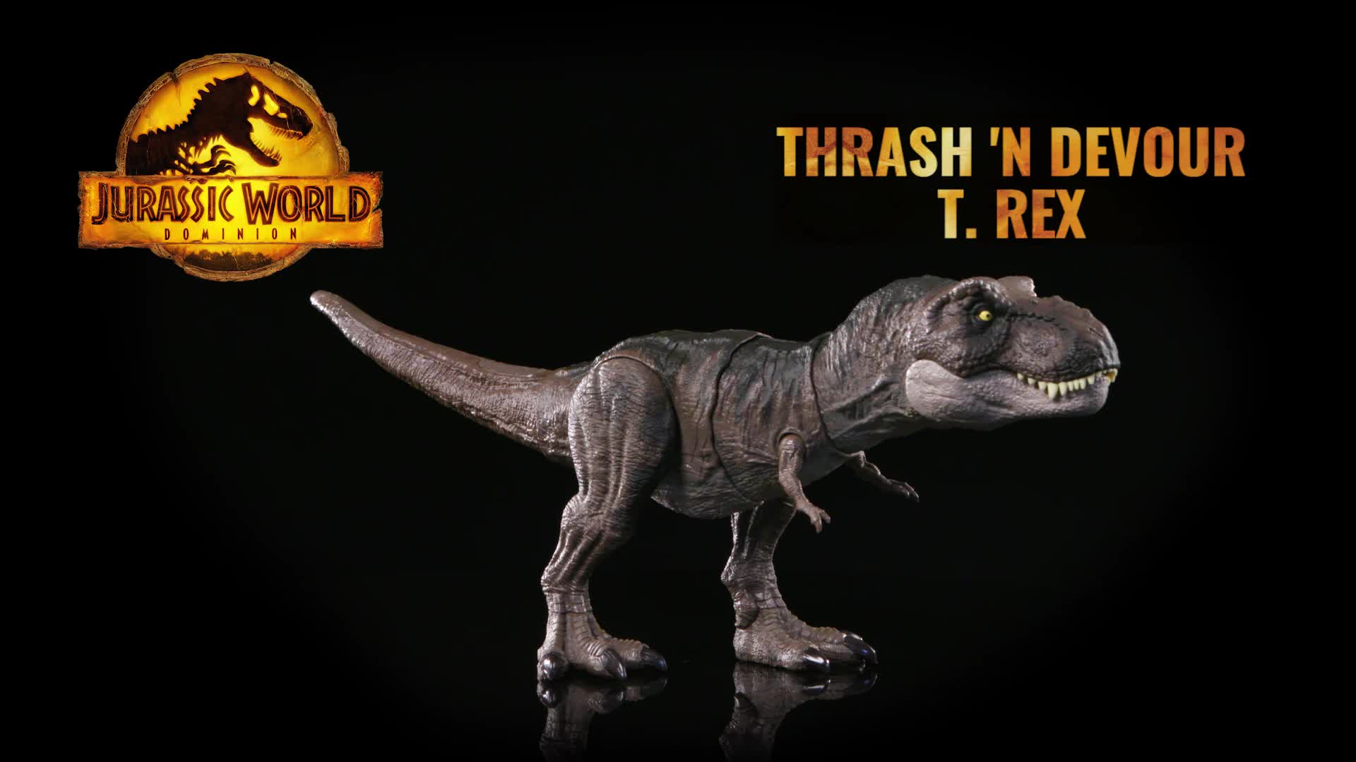 Jurassic World Mattel Dinosaurio Tyrannosaurus Rex Destroza Y Devora Articulado Otra Figura O