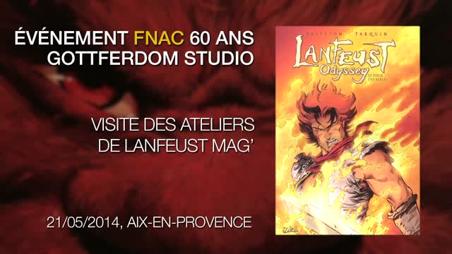 Evénements Fnac 60 ans : Visite des ateliers Lanfeust