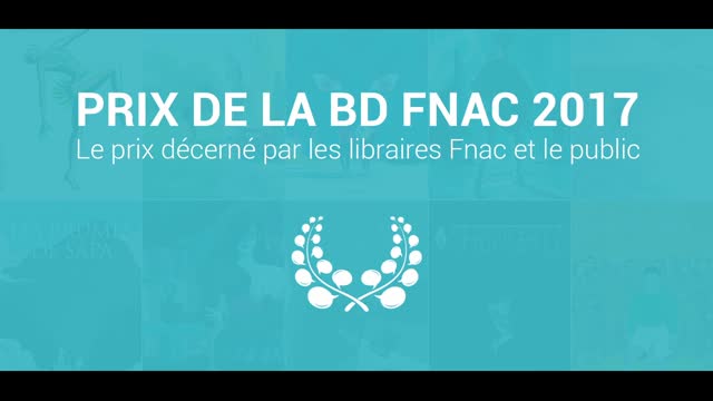 Prix BD Fnac 2017 : rendez-vous le 17 janvier !