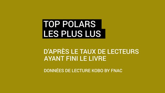 Top 5 des polars les plus lus sur Kobo