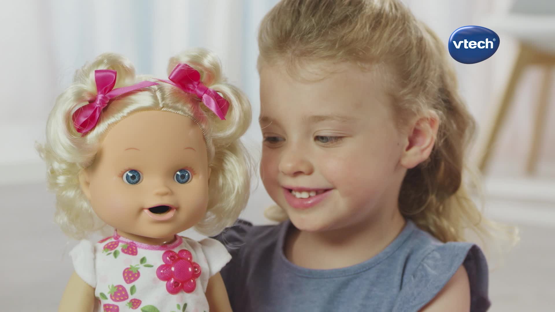 VTech - Little Love - Léa découvre le pot, poupée interactive pour enfant –  Version FR