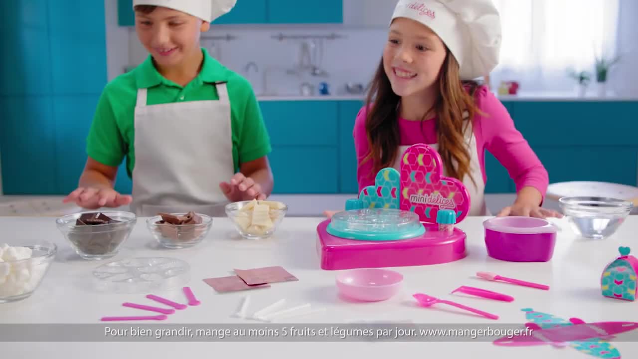 Mini Délices - Mon Super Atelier Chocolat 5 en 1 - Cuisine créative - Dès 6  ans - Lansay