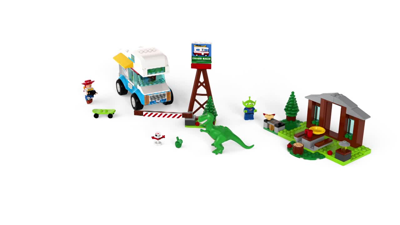 LEGO®-4+ Toy Story 4™ Le manège palpitant du Carnaval Jeu de