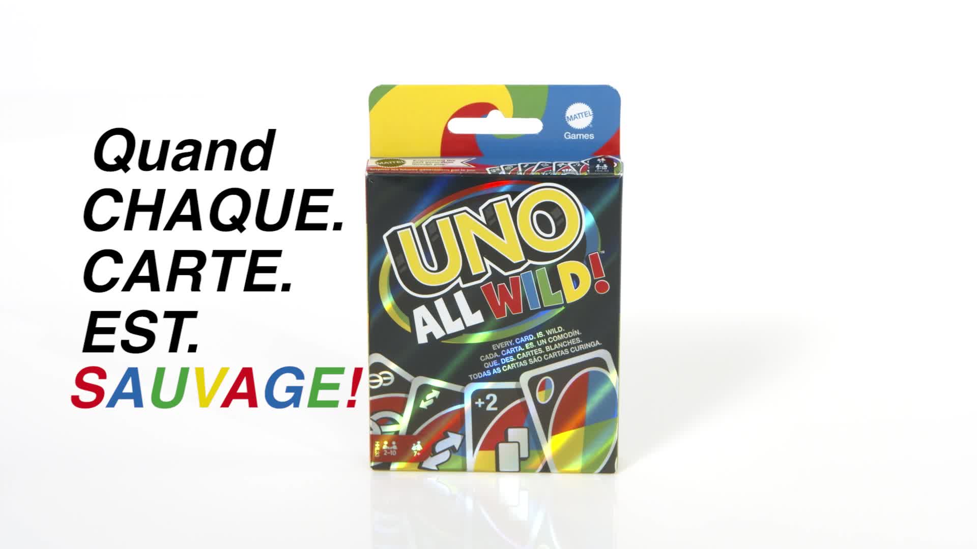 Jeux de societe - uno all wild - jeux de société - La Poste