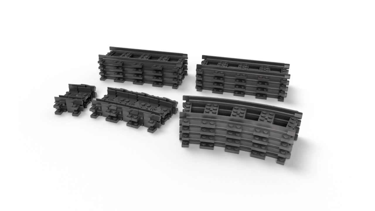 Lego® City - Pack De Rails - 60205 au meilleur prix