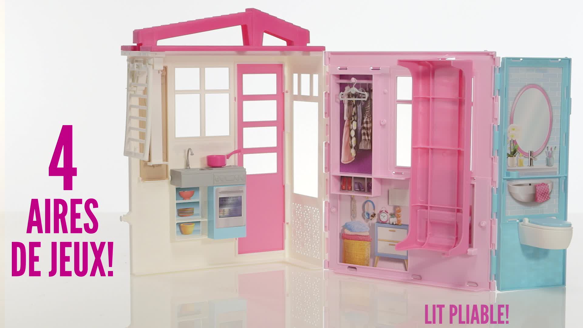 Barbie Maison de Poupées - Transportable » Expédition rapide