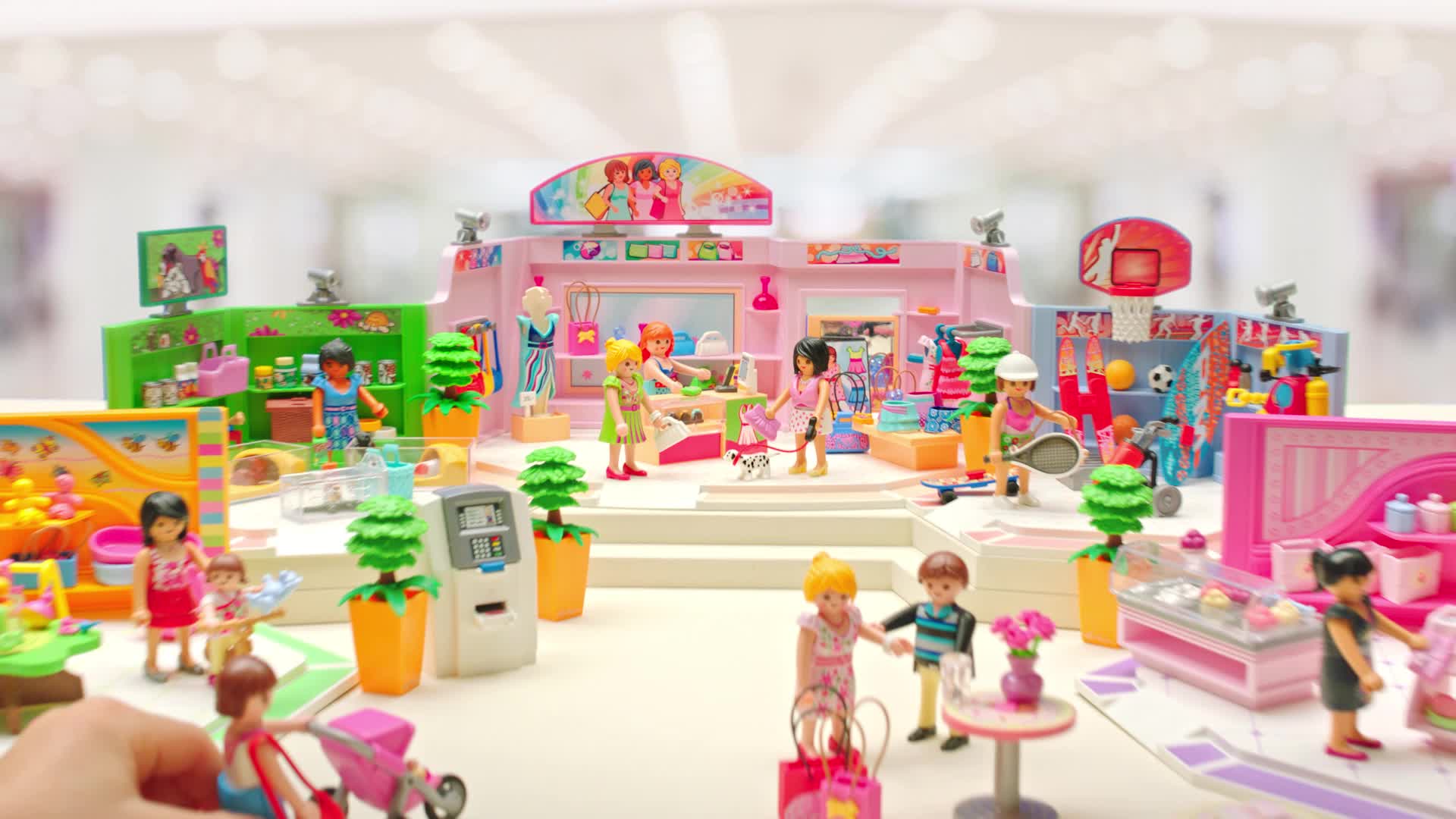le centre commercial playmobil