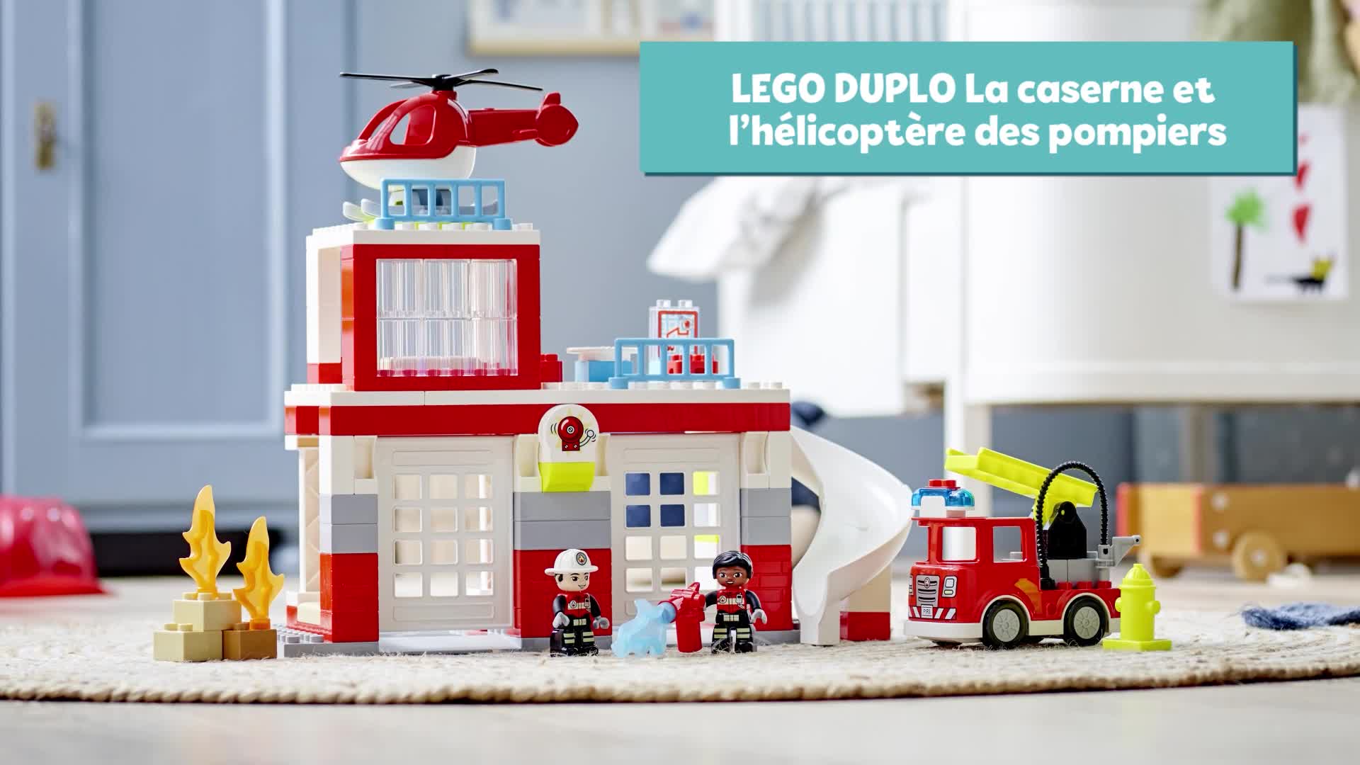 LEGO® 10970 La Caserne et l'Hélicoptère des .. - ToyPro