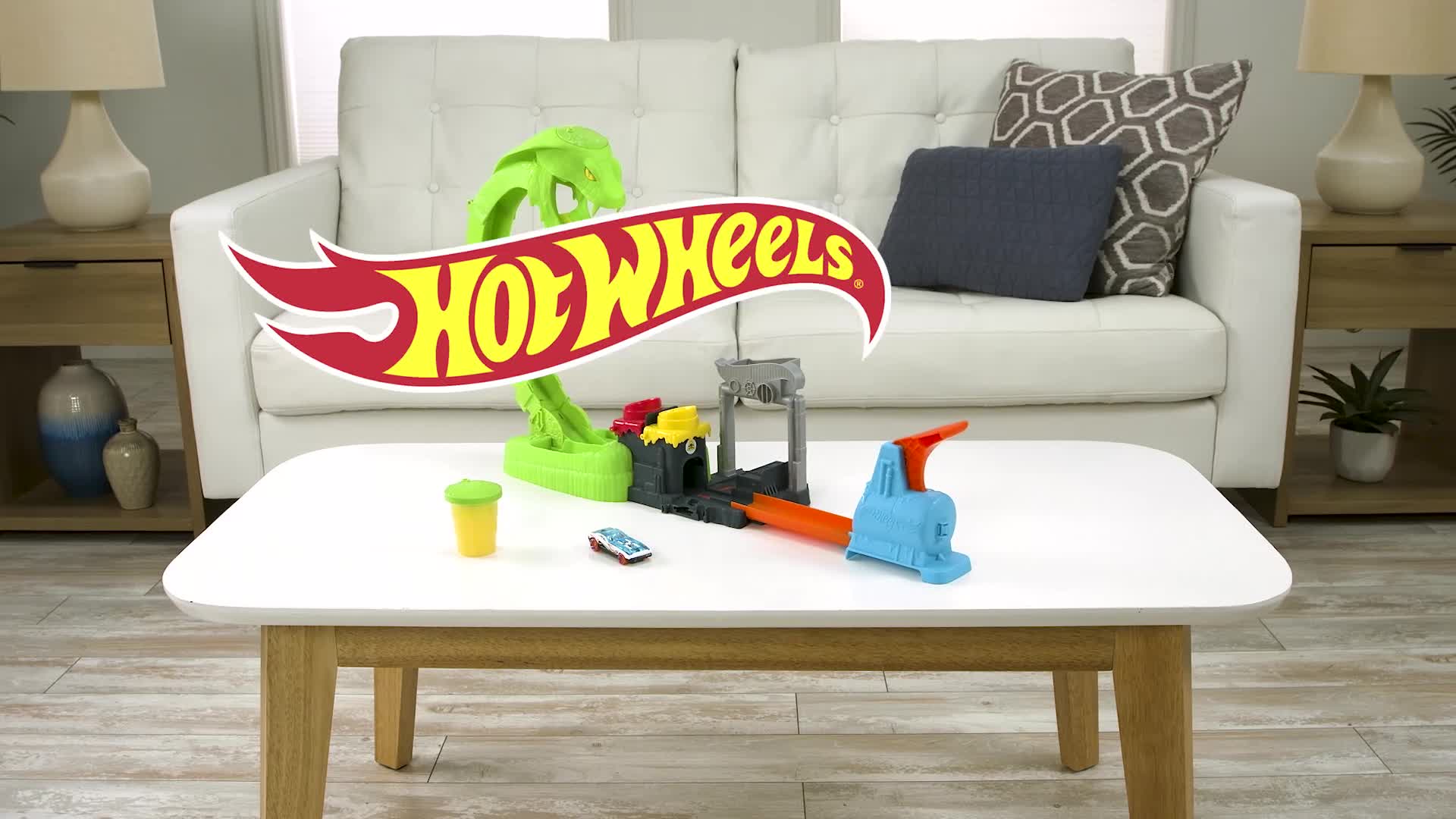 Circuit Hot Wheels City Spring Serpent Vert Voiture Achat & prix fnac