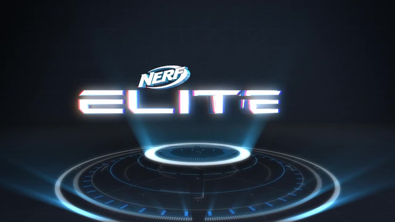 Nerf Elite 2.0 – Blaster Shockwave RD-15, Barillet 15 Fléchettes, 30 Dards Inclus, Personnalisable