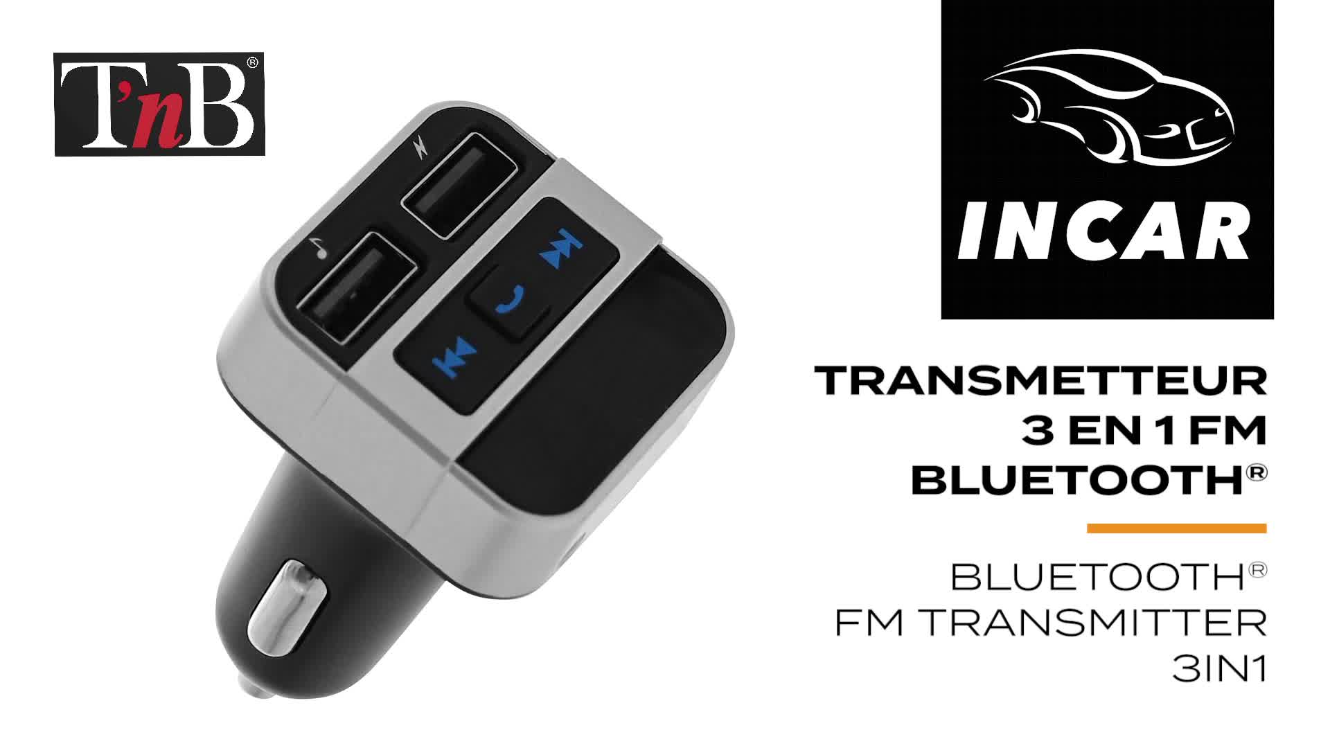 Transmetteur FM Bluetooth Fonestar TL-3UB