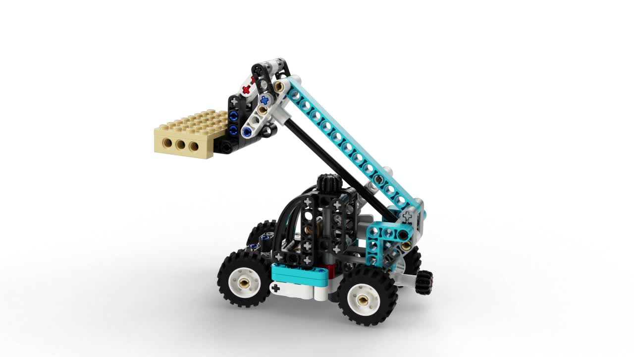 Lego 42133 technic le chariot élévateur modele de remorquage ensemble de  véhicules de construction enfants jouet camion 2 en 1 - La Poste