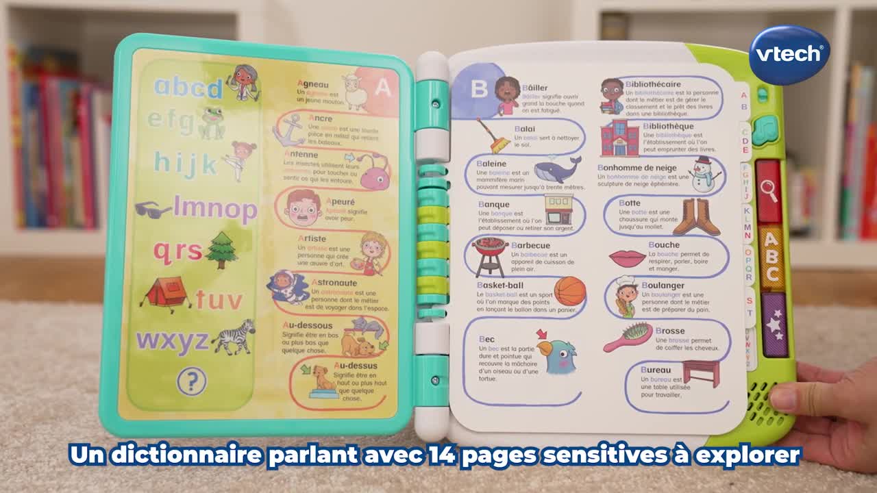 VTech - Dictionnaire enfant interactif - Mon premier dictionnaire