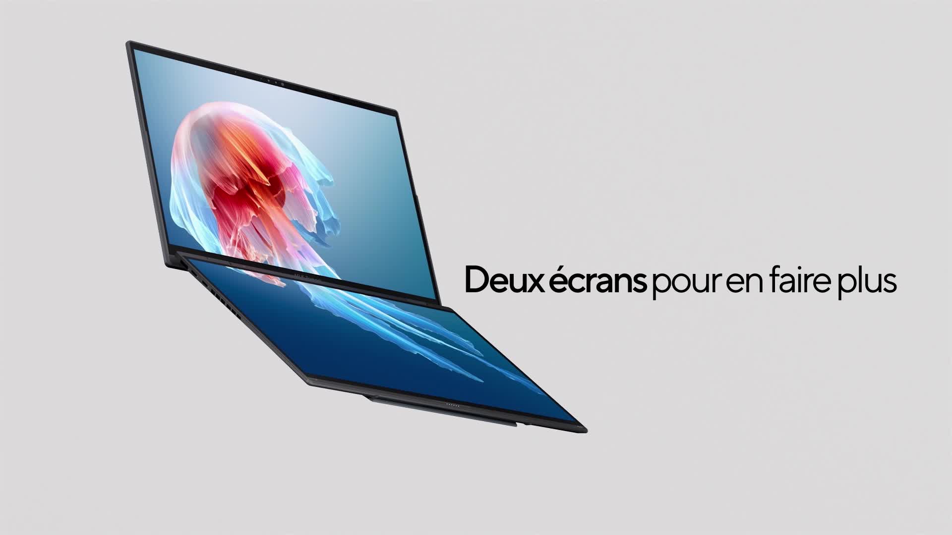 Écran Tactile OLED Supérieur Pour ASUS Zenbook DUO UX8406MA-PS99T - LCD Complet 14 Pouces