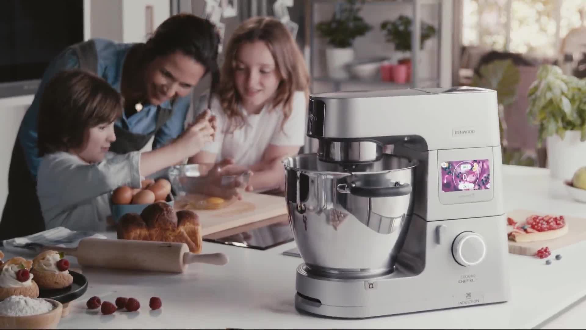 Inspectie nooit Wat mensen betreft Robot cuiseur multifonction Kenwood Cooking Chef Expérience KCL95.429SI  Gris - Achat & prix | fnac