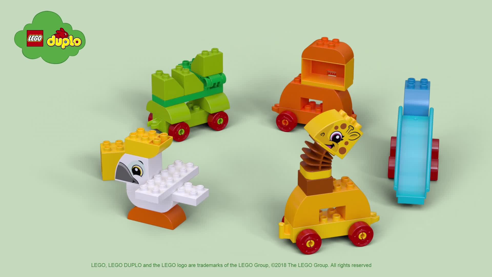 LEGO® DUPLO® Mes 1ers pas 10863 Mon premier train des animaux - Lego