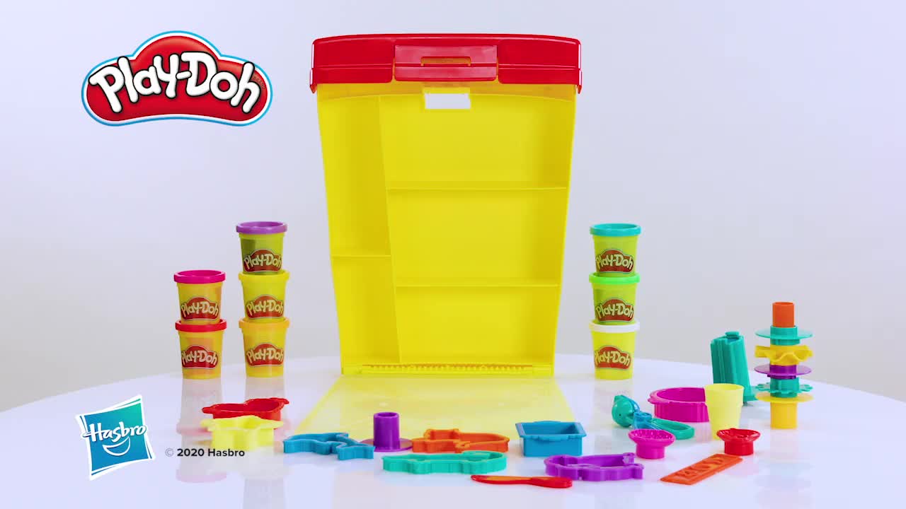 Pâte à modeler Play-Doh Classiques La Super boîte d'accessoires - Pâte à  modeler