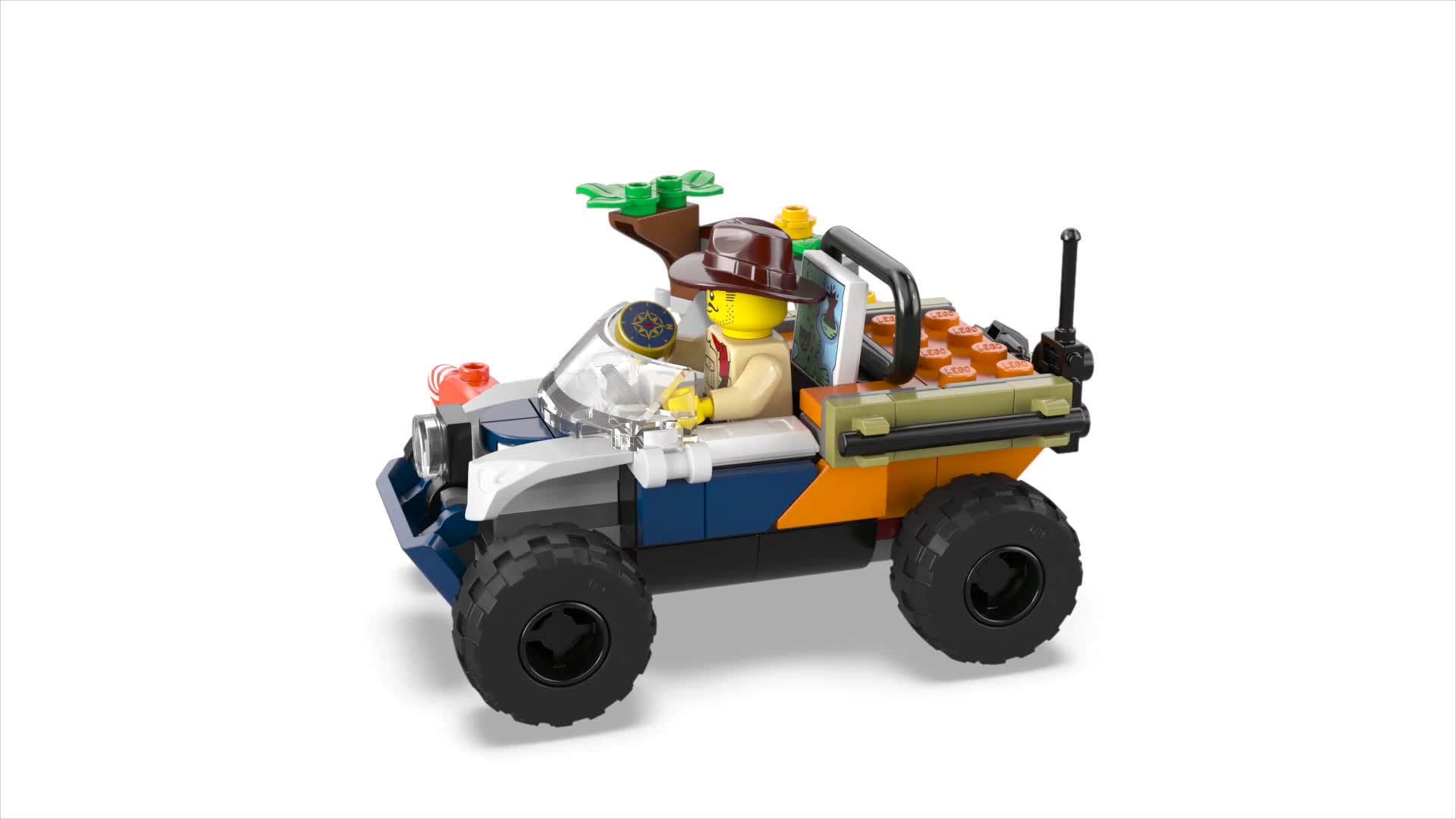 LEGO® City 60424 Le tout-terrain de l’explorateur de la jungle et le ...