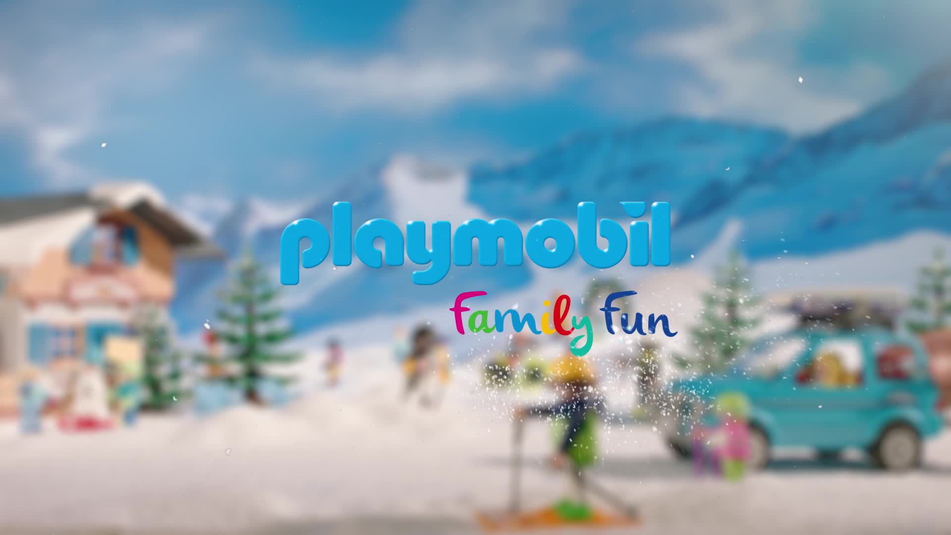 Playmobil 2018 Family Fun SPORT D'HIVER - CHALET - NEIGE - SKI playmobil 