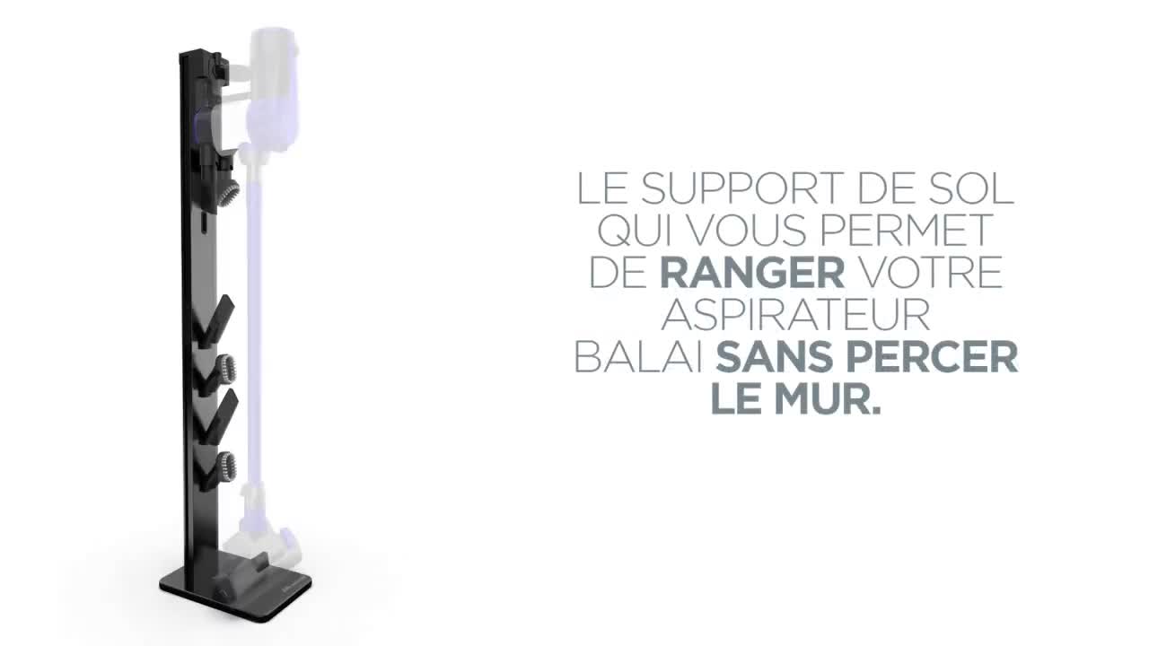 Support pour aspirateur balai DYSON MELICONI CLEANING TOWER - Conforama