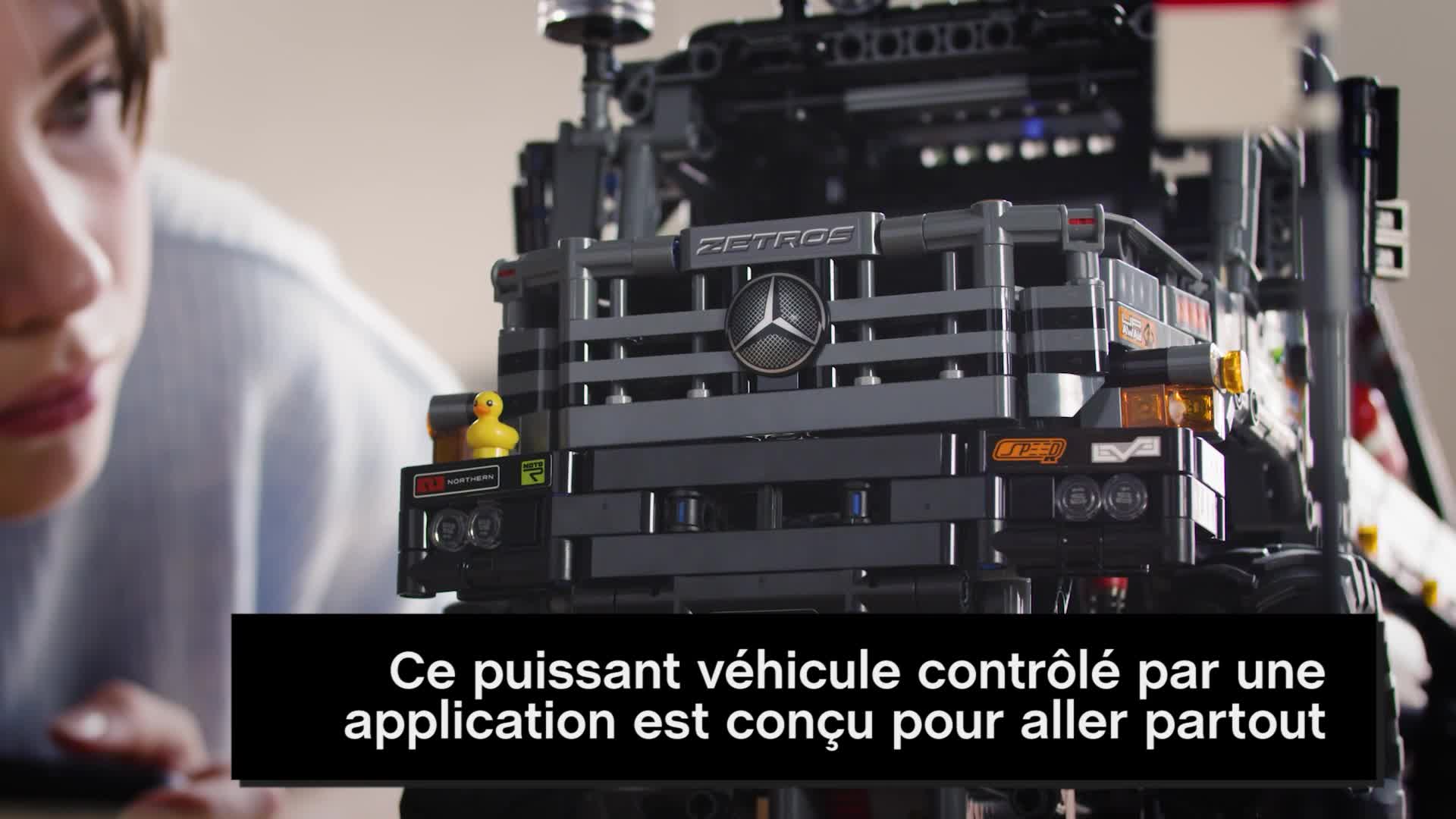 LEGO 42129 Le camion d'essai 4x4 Mercedes-Benz Zetros télécommandé