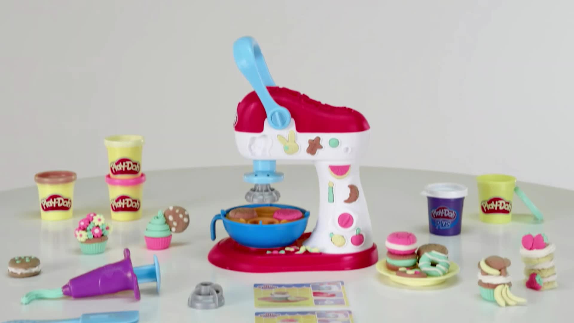 Kit De 22 Accessoires Play-Doh Pour Enfants Dès 2 Ans – Moules, Rouleaux, Couteaux Et Extrudeuses Pour Pâte à Modeler, Coffret Créatif Complet