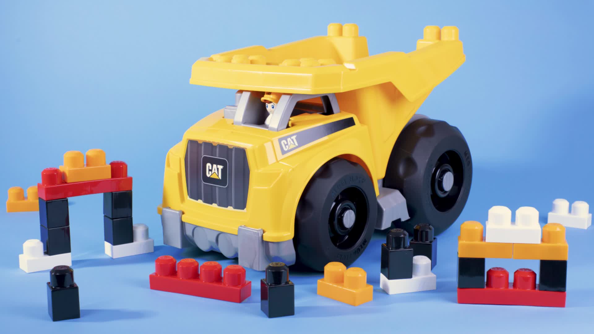 Mega bloks cat excavator sales