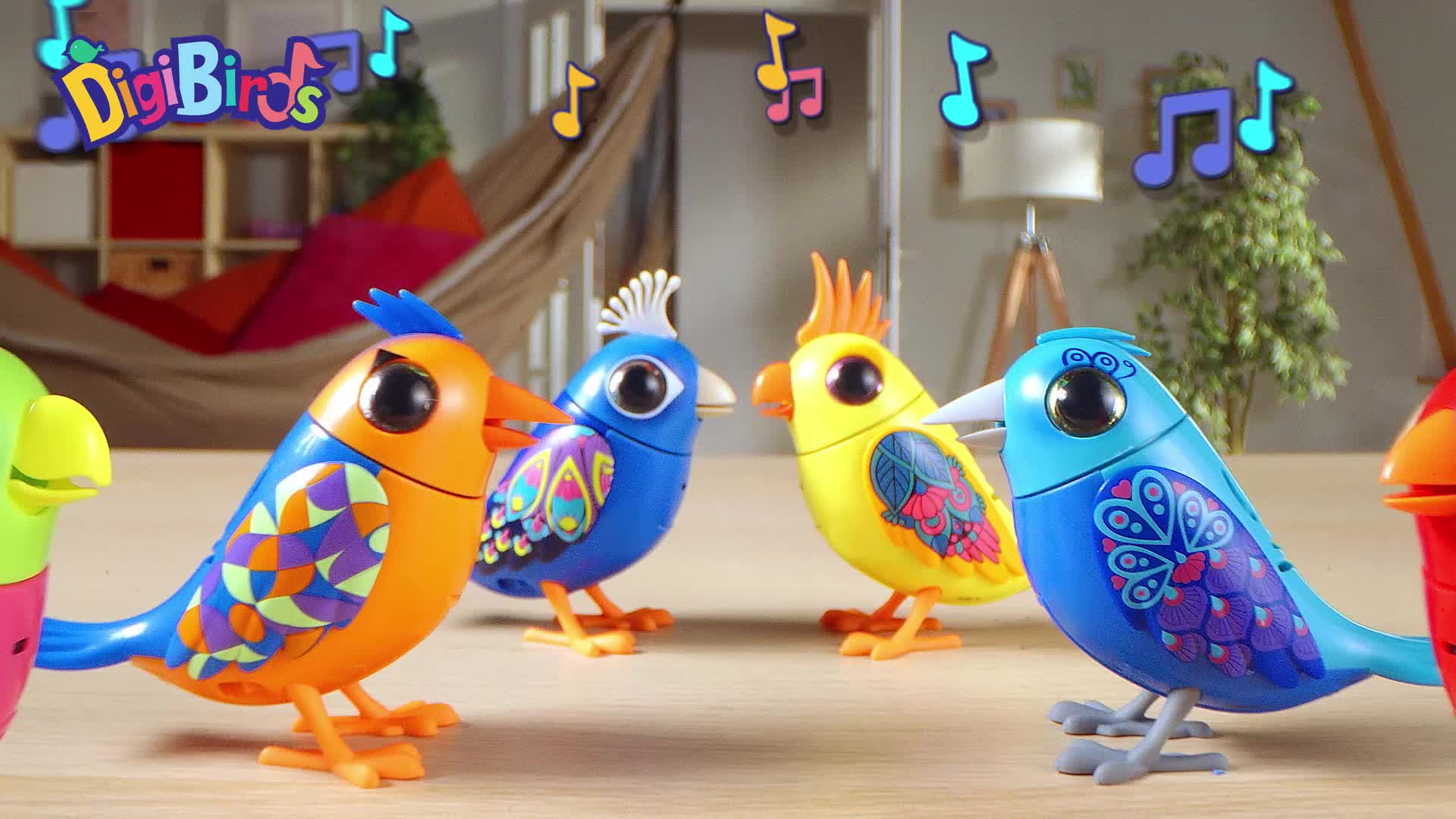 Robot éducatif Silverlit Digibirds Pack 2 Oiseaux Intéractifs Modèle ...
