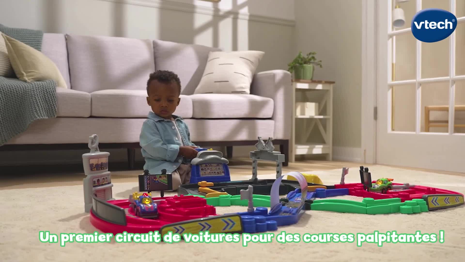 Circuit et véhicules Vtech Tut Tut Bolides Mon premier circuit ...
