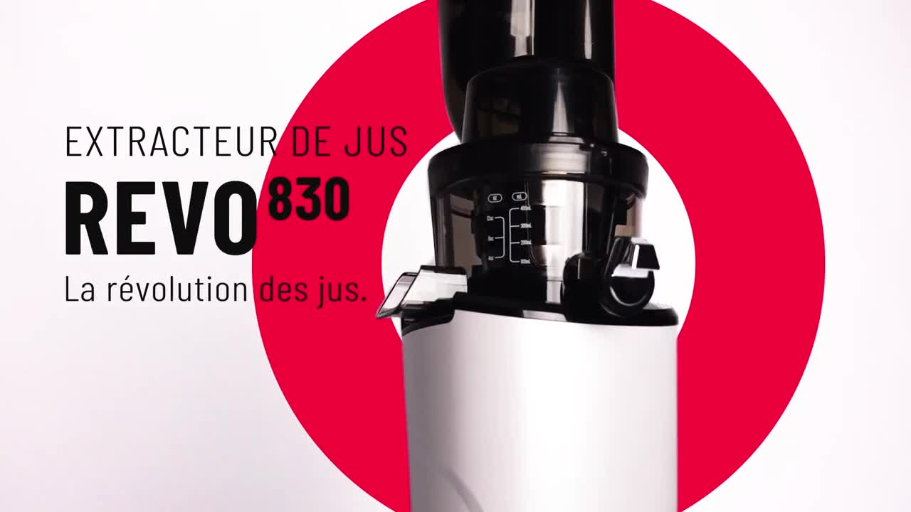 Le Nouveau Kuvings REVO830 Révolutionne les Extracteurs Verticaux