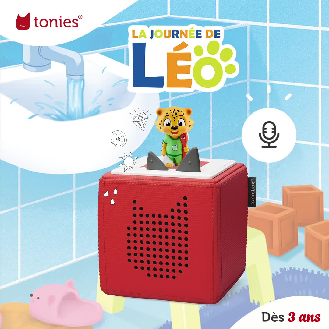 Figurine Tonie - La Journée De Léo : Mission Pot ! | Audio Pour Toniebox - Apprentissage Propreté Enfants 3+ Ans