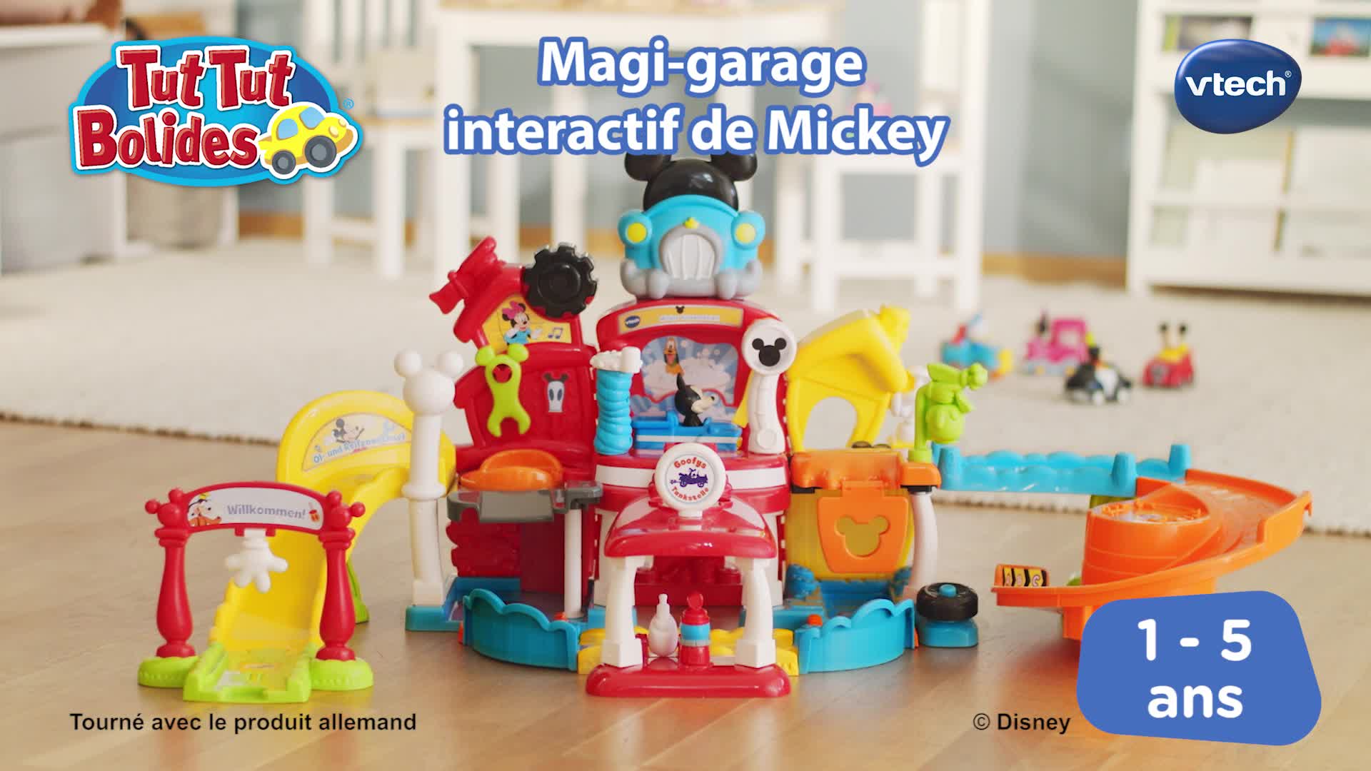 VTECH - Tut Tut Bolides - Le Magi-Garage Interactif de Mickey (+ Pick-Up  Magique de Mickey) sur marjanemall aux meilleurs prix au Maroc