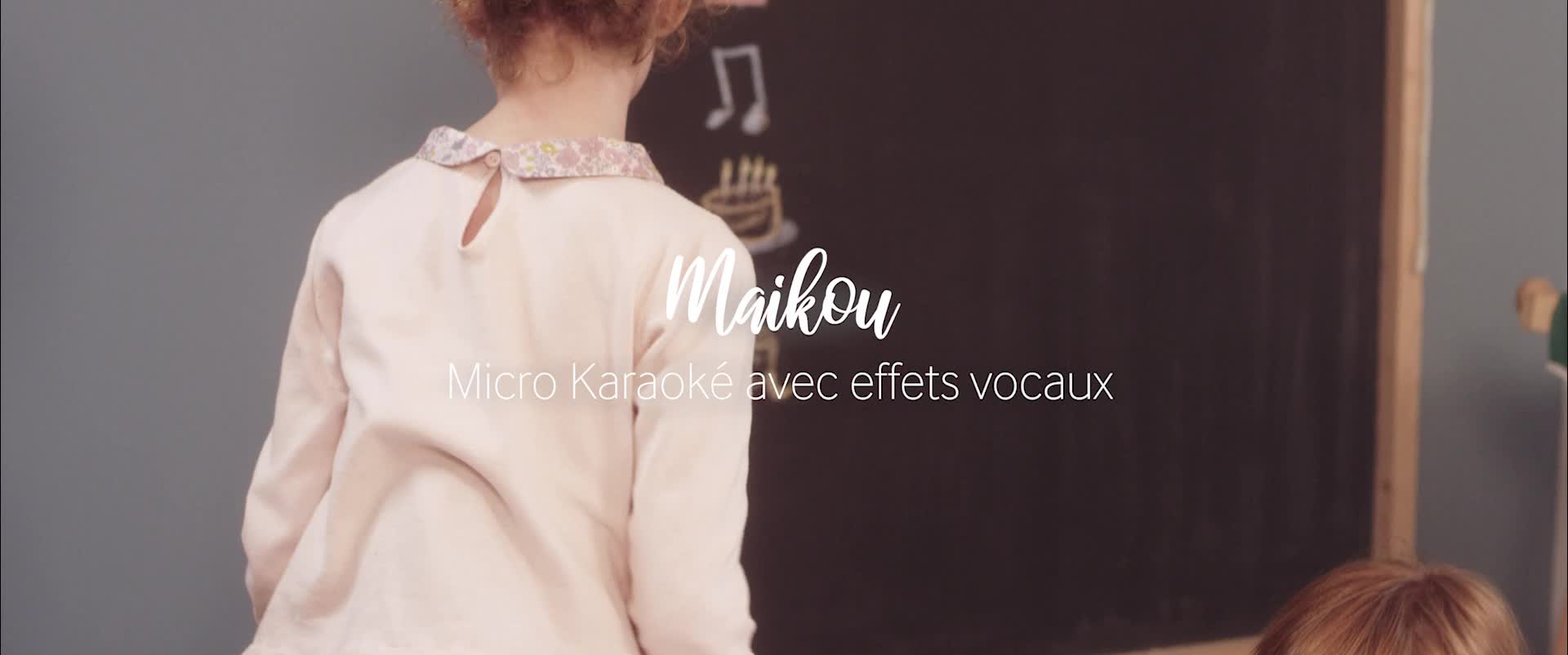 Micro Karaoké enfant avec effets vocaux - BIGBEN - HPMICVFPKBB 