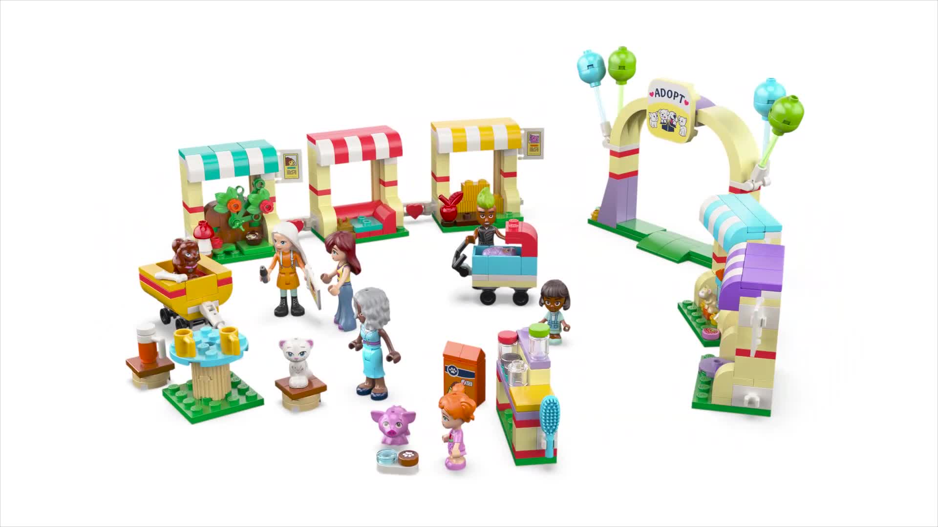 LEGO® Friends 42615 La journée d’adoption des animaux - Lego - Achat ...