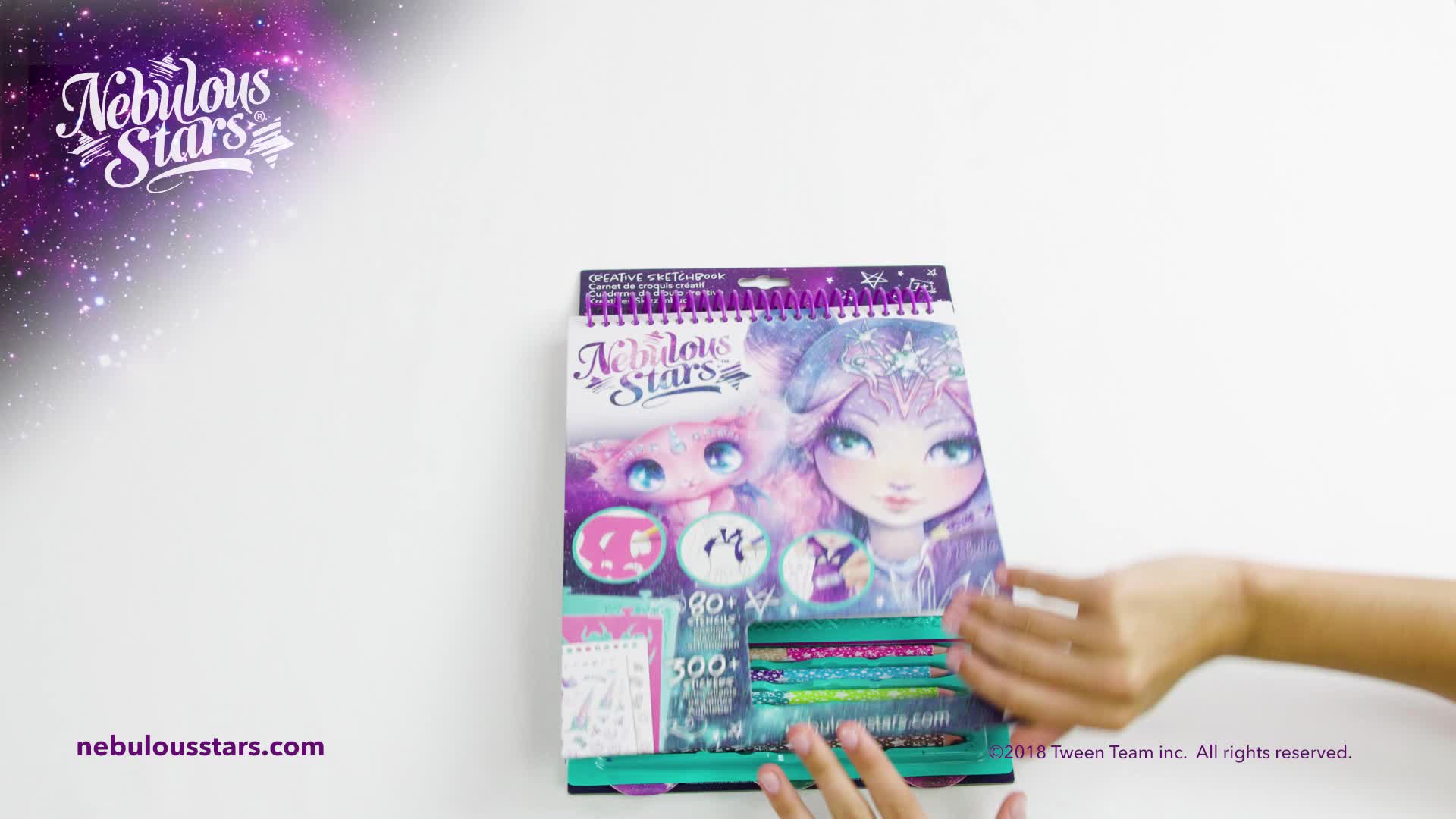 Nebulous Stars - Mini carnet créatif Isadora