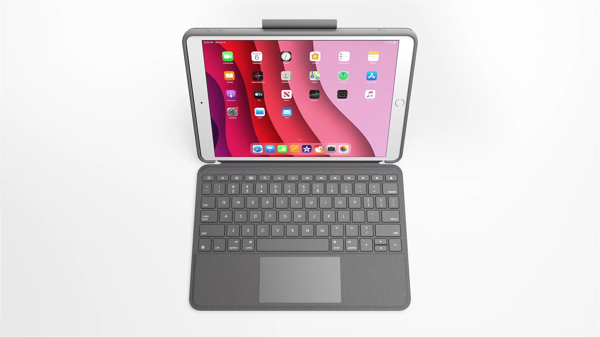 Logitech Combo Touch Étui clavier détachable pour iPad (10e génération)  avec pavé tactile de précision, rétroéclairé de taille standard et  technologie