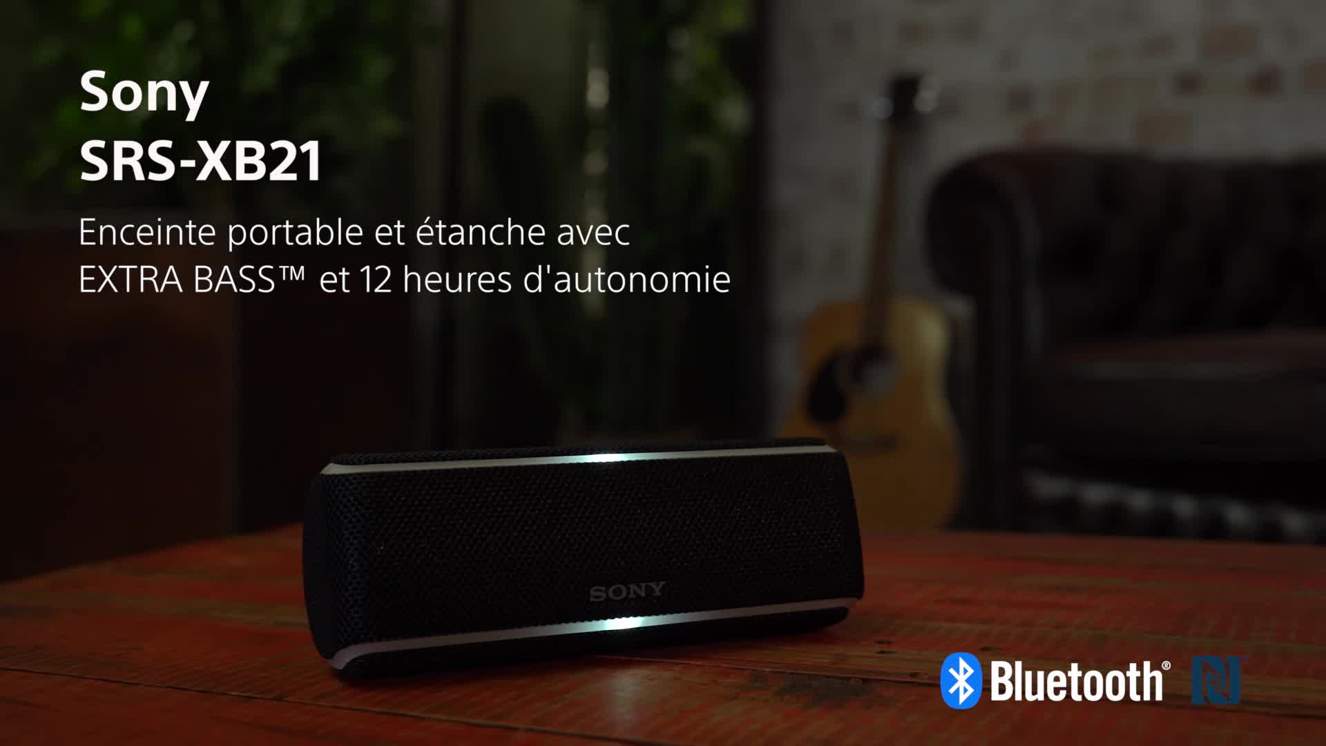 Étui Housse De Protection Rigide EVA Pour Sony SRS-XB21 - Sac De Voyage Waterproof Par SANVSEN