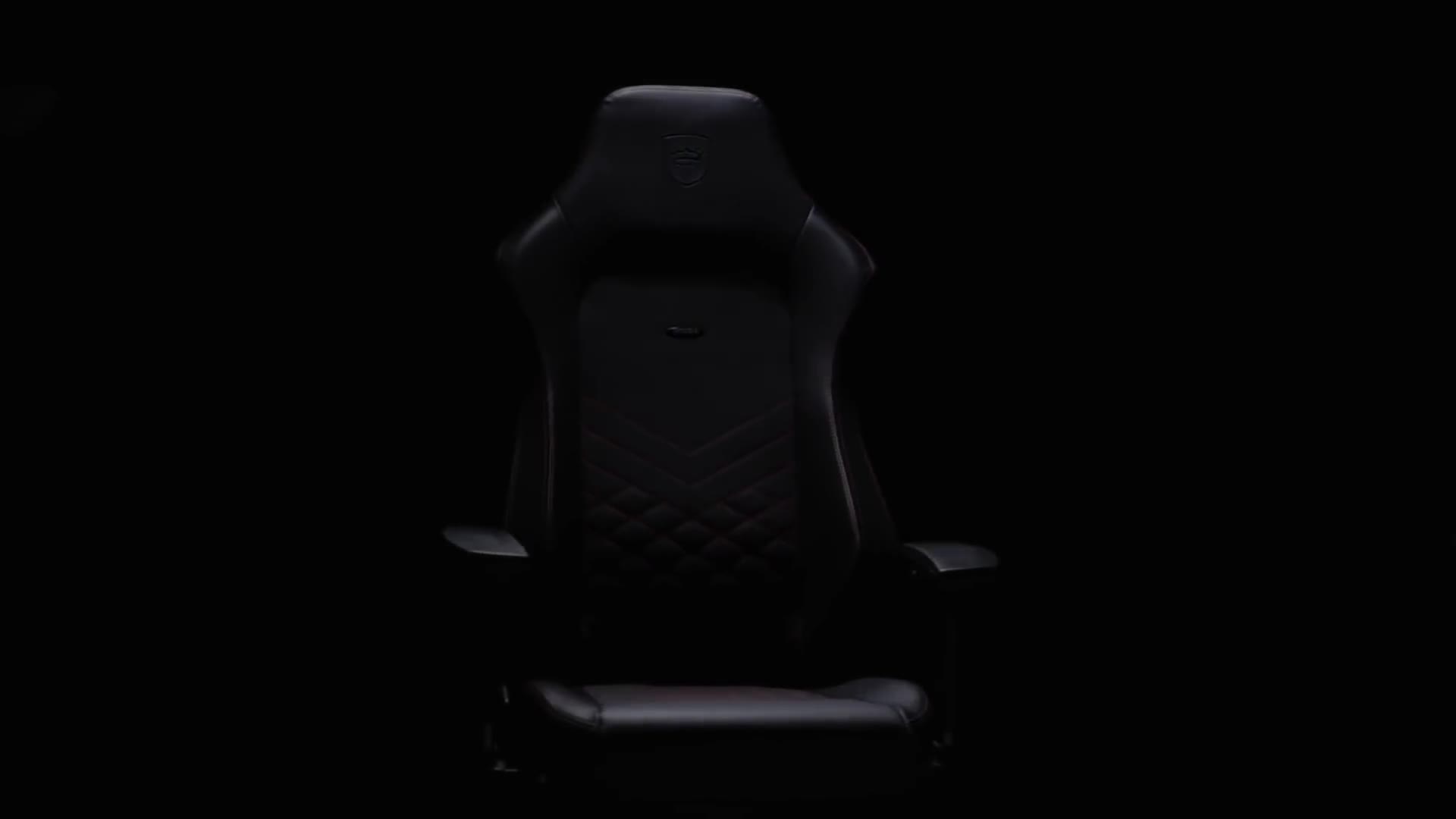 Siège Noblechairs Hero Cuir Noir et Rouge Achat & prix fnac