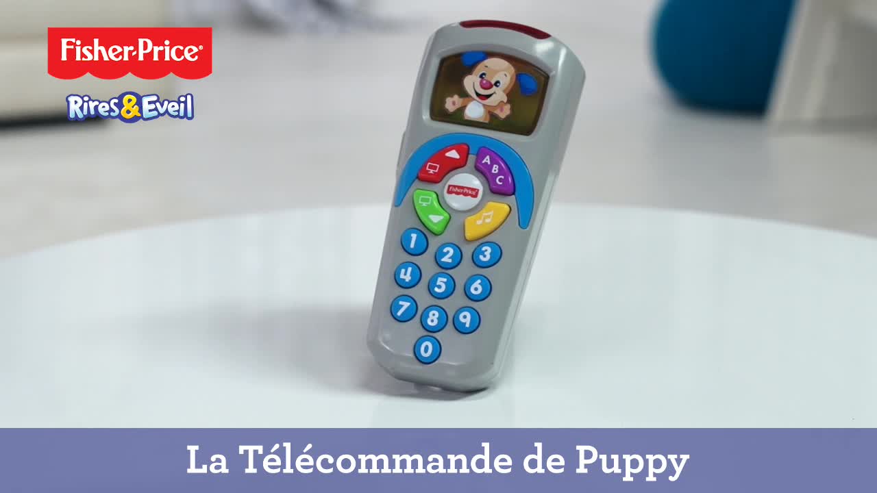 Fisher-Price - La Télécommande de Puppy - Jouet d'éveil - 6 mois et + au  meilleur prix