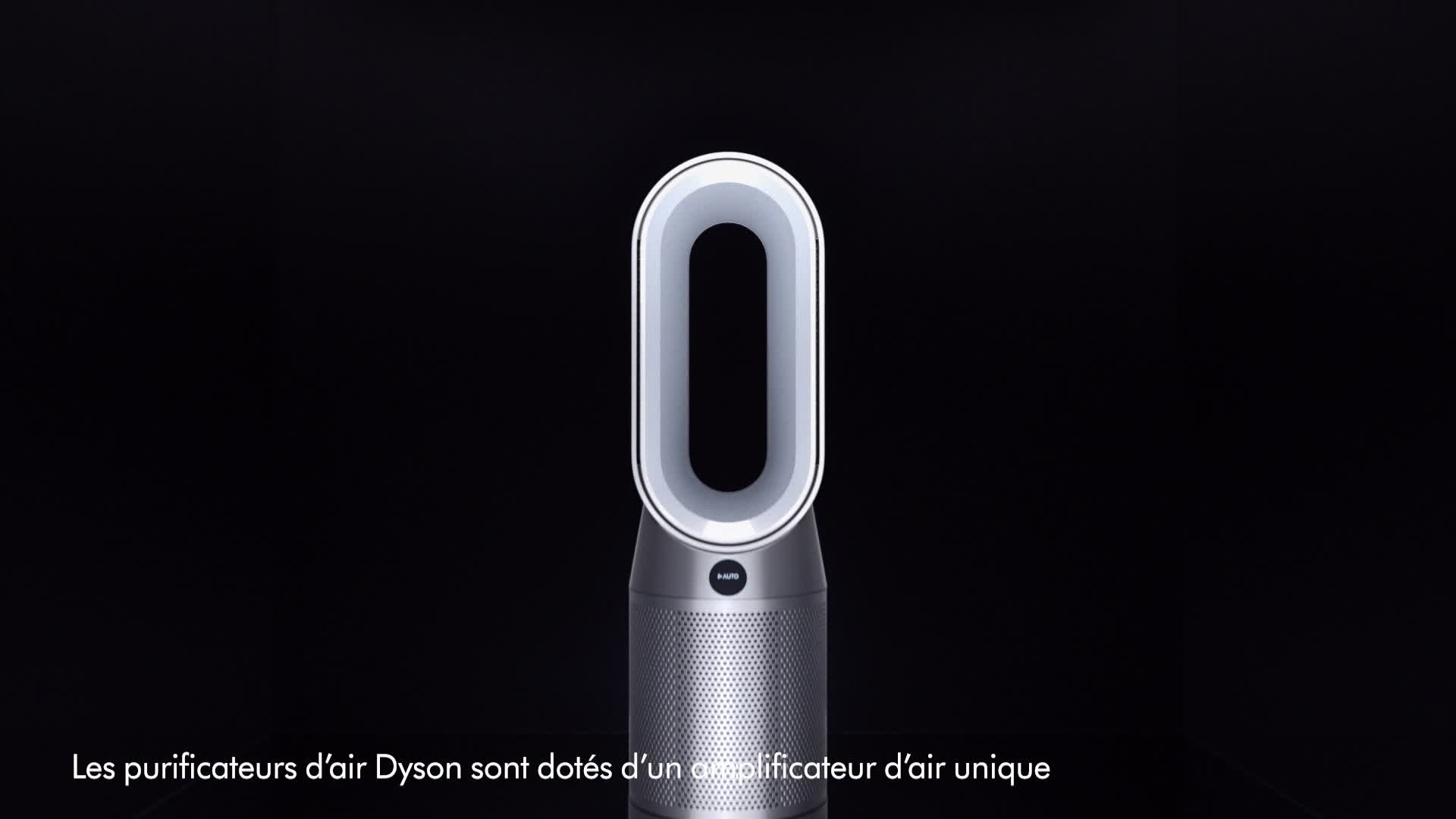 Purificateur Dyson Pure Hot+Cool Autoreact HP7A Blanc et Gris - Achat
