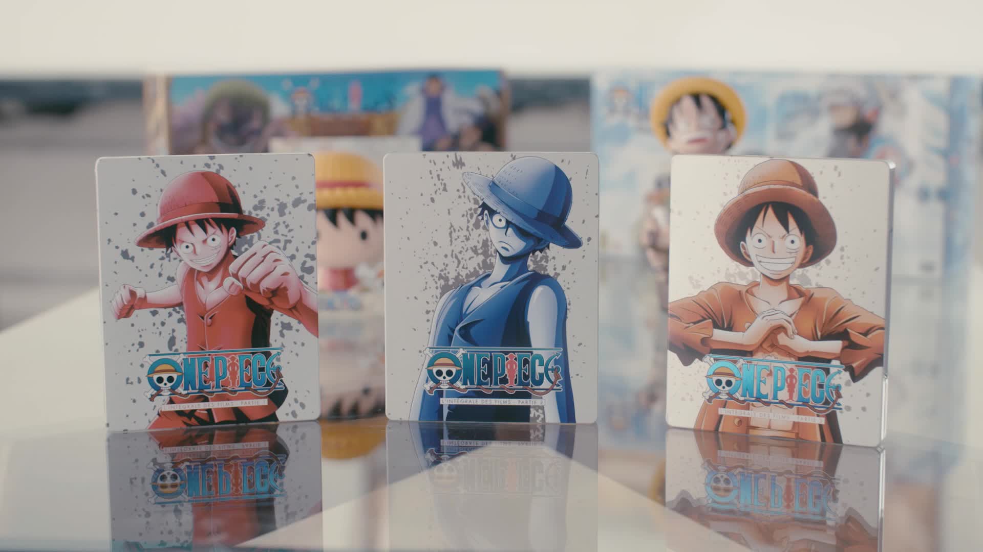 One Piece films integrale édition collector Blu-ray Steelbook