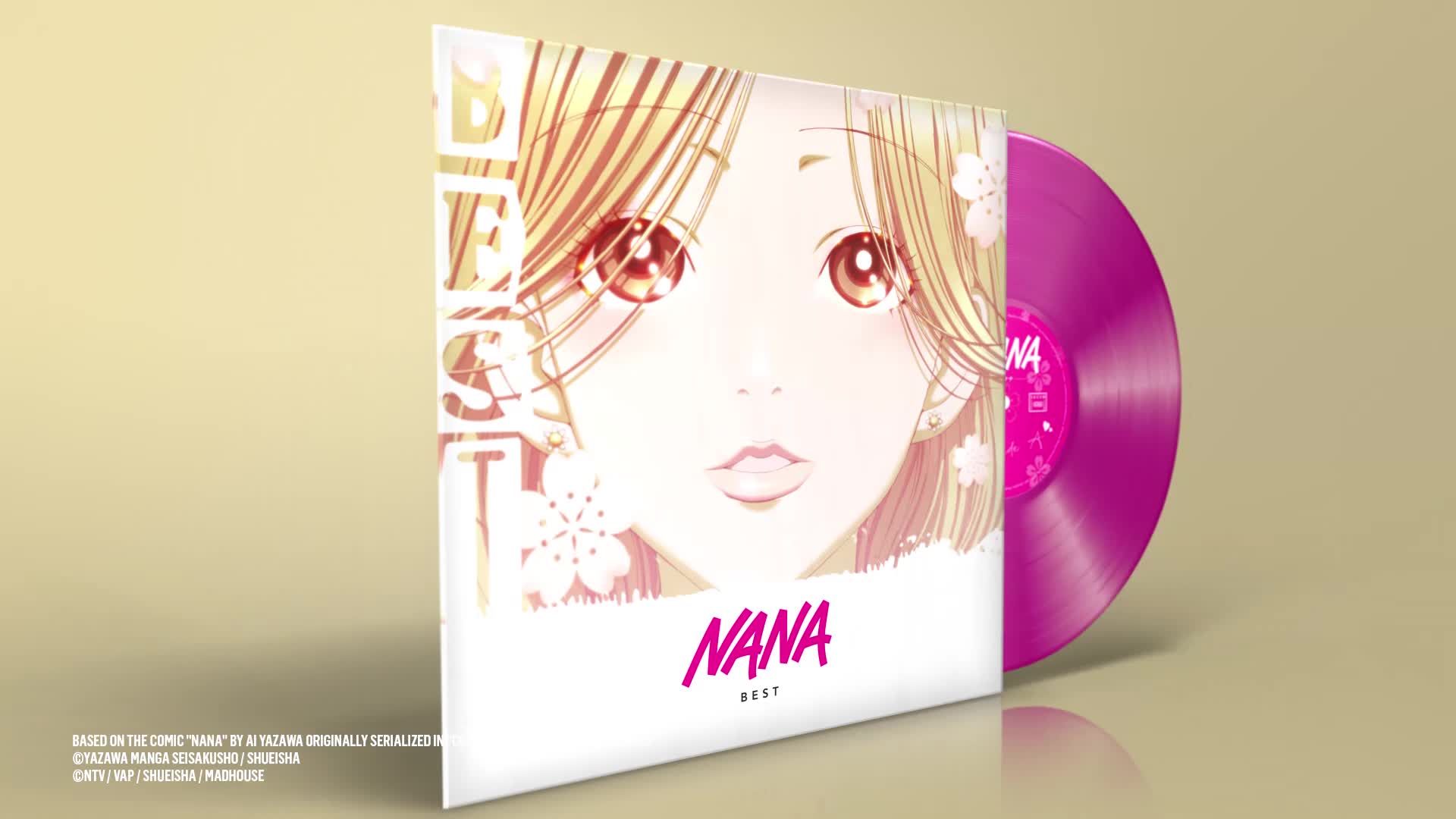 Nana Best Collection anime édition limitée disque vinyle bande originale LP  (Osa