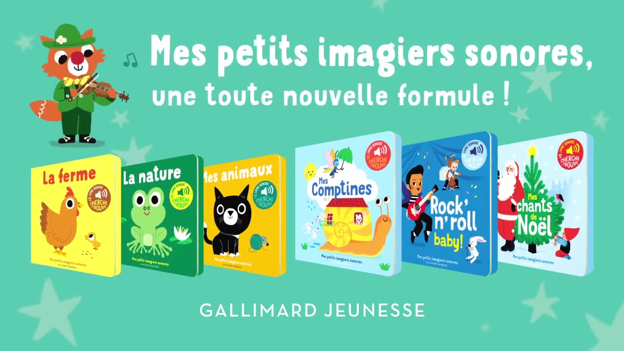 Gallimard Jeunesse - Livre sonore Mes émotions en musique - Elsa Fouquier