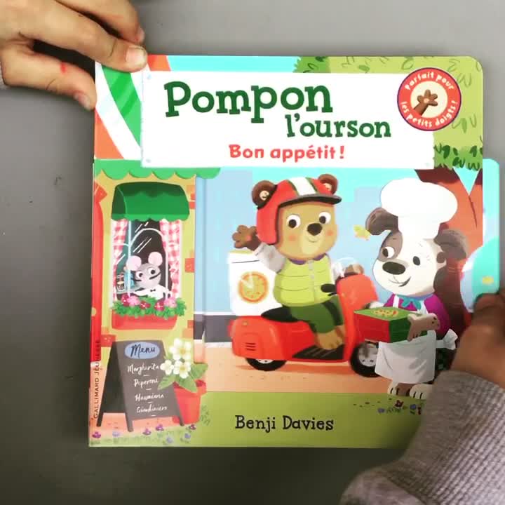Pompon l'ourson - Pompon l'ourson : Bon appétit ! - Benji Davies ...