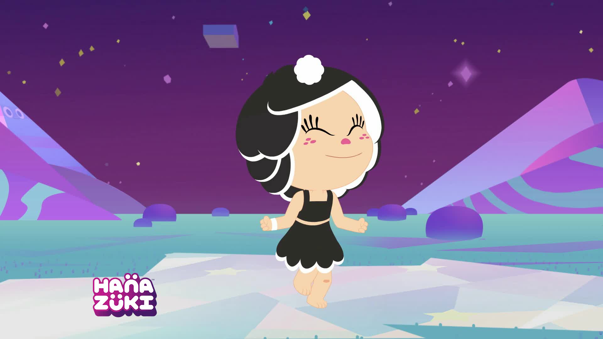 HASBRO - Hanazuki - Pack 5 Trésors 1 Mini Hemka Violet - Figurines