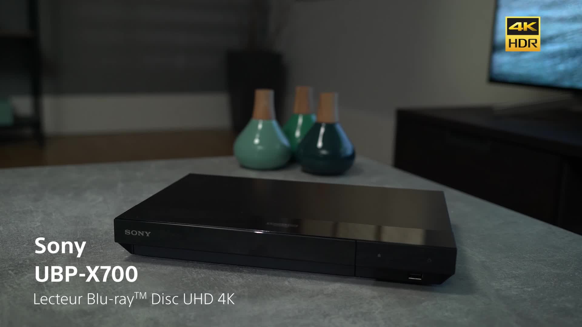 Sony ubp-x700 lecteur blu-ray compatibilité 3d noir - La Poste